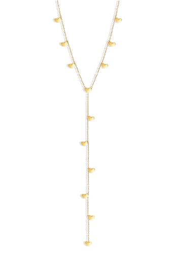 Drop Chain Necklace gold