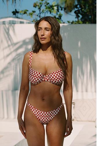 Amanda Bottom in Red Geo RED GEO