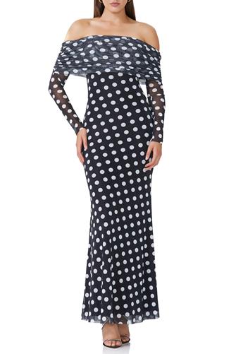 Thelma Dress DIAGONAL DOT