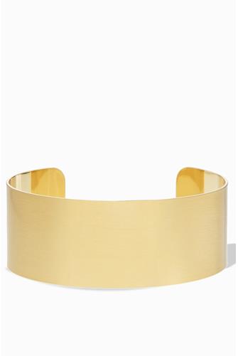 Mini Metal Brushed Cuff brushed gold