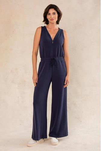 Jersey Knit Jumpsuit NAVY