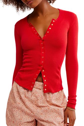 Going Places Cardi CHERRY CRUSH