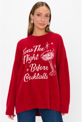 Classic Crewneck Sweater TWAS THE NIGHT KNIT