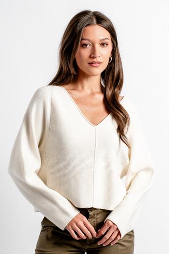 Asmina V-Neck OFF WHITE