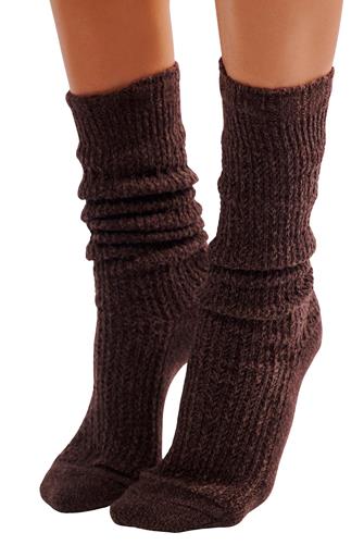 Staple Slouch Socks ROASTED ESPRESSO