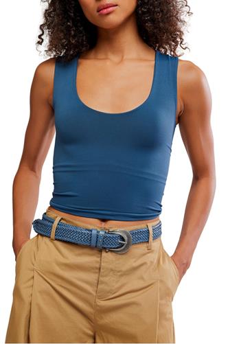 Clean Lines Muscle Cami PEACOAT