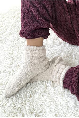 Cable Sock ivory