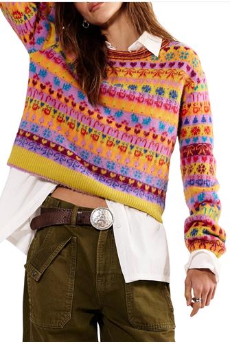 Favorite Things Sweater BRIGHT CONFETTI