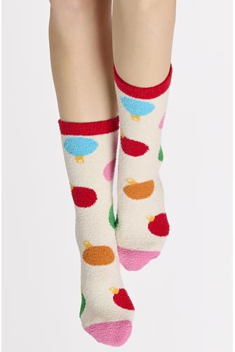 Ornament Sock IVORY