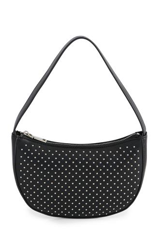 Roxy Studded Shoulder Bag BLACK