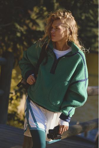 Mountain High 1/2 Zip GREEN GLOW