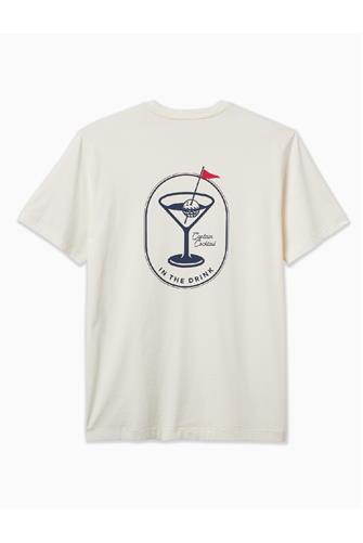In The Drink Short Sleeve Tee NATURAL