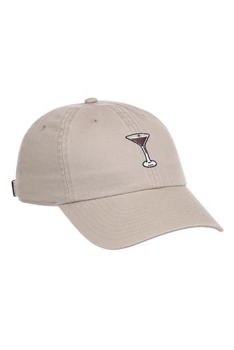 Espresso Martini Baseball Cap light brown