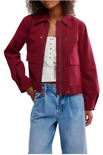 Blair Vegan Suede Jacket DIONYSUS
