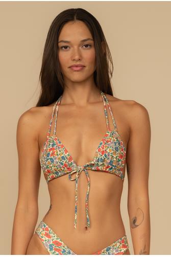 Euro Bow Bikini Top FLORENCIA FLORAL