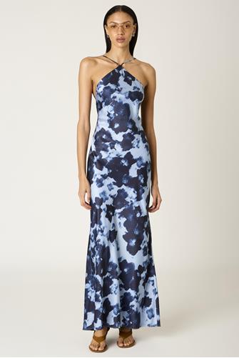 Kelton Maxi Dress SLATE BLUE