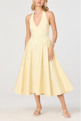 Meana Midi Dress LEMON