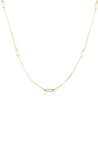 Sterling Link Chain Necklace GOLD
