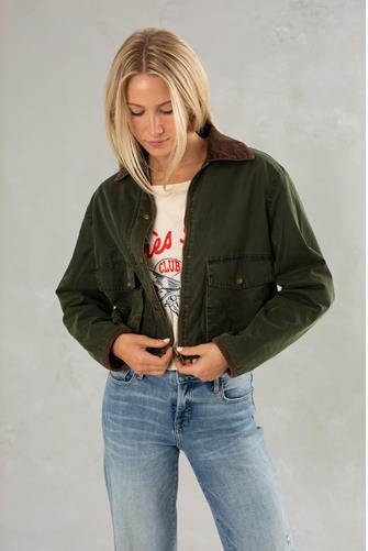 Catching A Break Jacket HUNTER GREEN