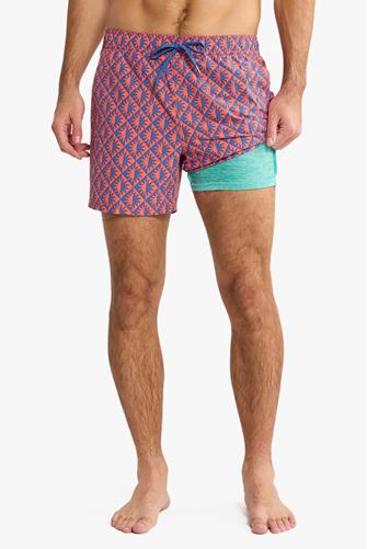 The Bungalow Trunk 5-inch Inseam COBALT SUNS