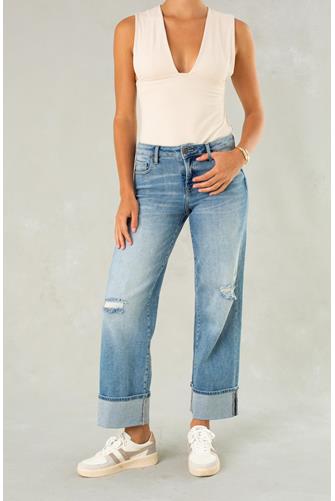 The Logan Cuffed Denim DENIM