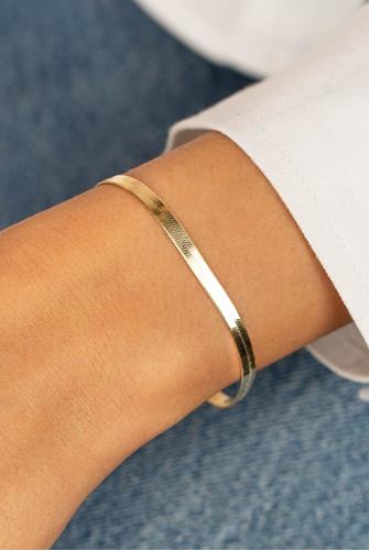 Herringbone Bracelet GOLD
