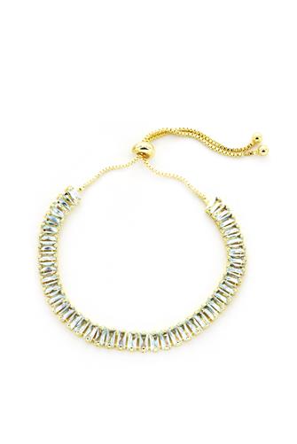 10.25 In Baguet Slide Bracelet GOLD