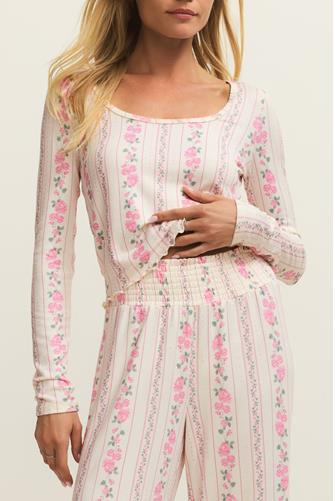 Marseille boudoir Long Sleeves Top VANILLA ICE