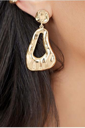 Molten Drop Earrings GOLD