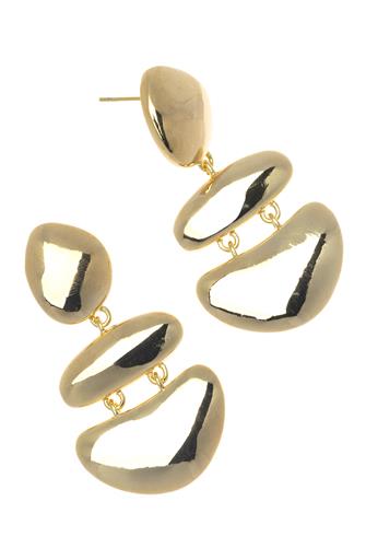 Top Tiered Earring GOLD