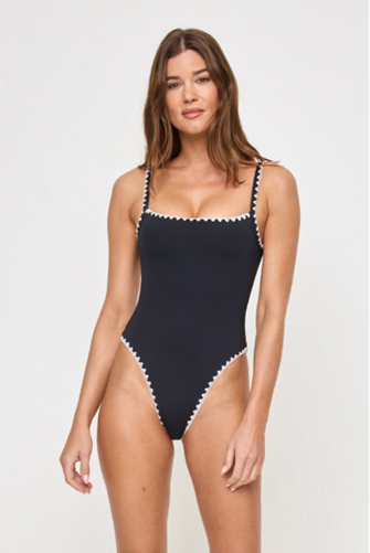 Black/Cream Nadia One Piece BLACK/CREAM