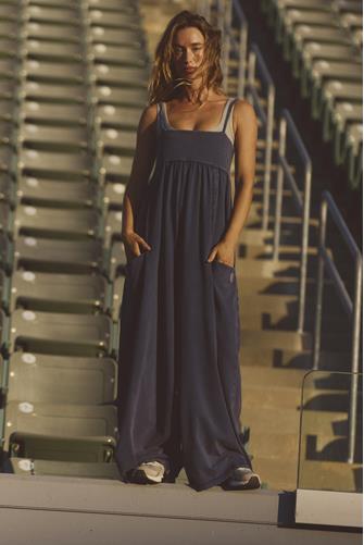 Hot Shot Strappy Jumpsuit MIDNIGHT NAVY