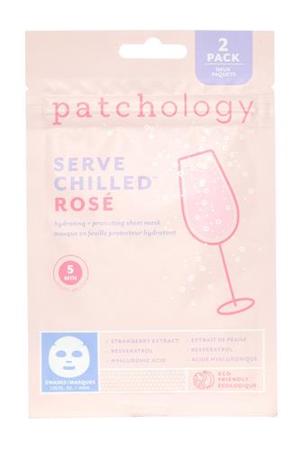 Rose Sheet Masque 2 Pack Resealable Mask SERVED CHILLED ROSE