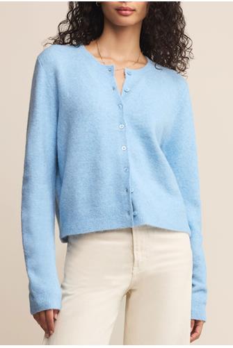 Medina Rib Cardigan SERENE BLUE