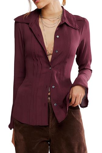 Melrose Top CHOCOLATE GRAPE