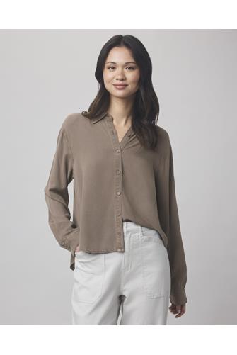 Joanne Blouse CEDAR BROWN