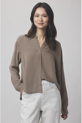 Joanne Blouse CEDAR BROWN
