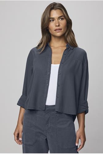 Joanne Blouse ICE NAVY