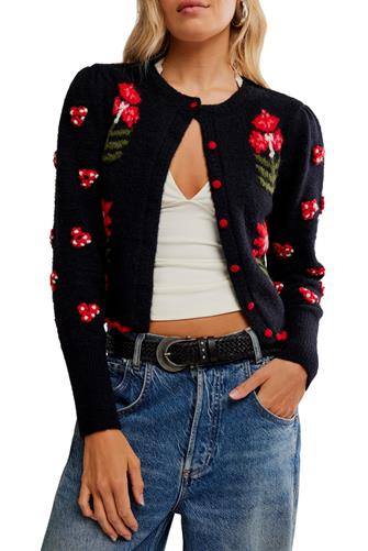 Nonna Sweater (Cardi) MIDNIGHT BLOOM