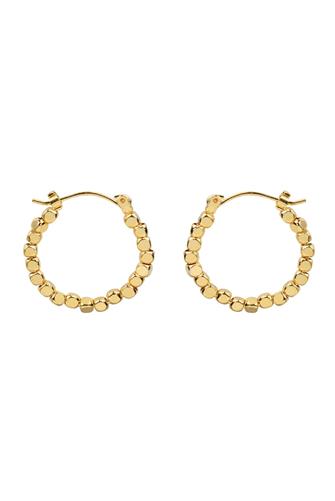 Beaded Hoop GOLD