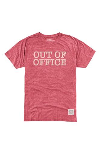 Out Of Office STREAKY RED