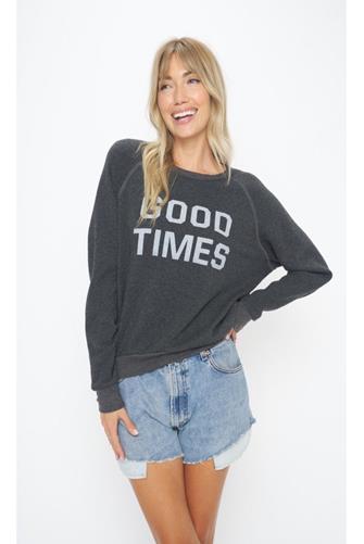 Good Times Sweatshirt CHARCOAL