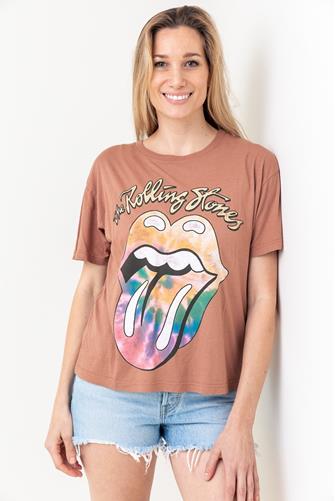 Rolling Stone Tie Dye Boyfriend T-Shirt SUEDE