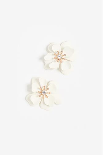 Bloom Earrings WHITE