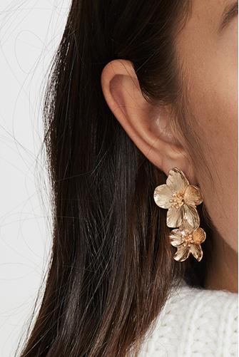 Wild Flower Earrings GOLD