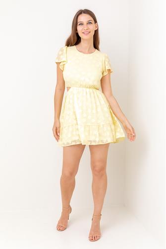 Merritt Mini Dress YELLOW DAISY