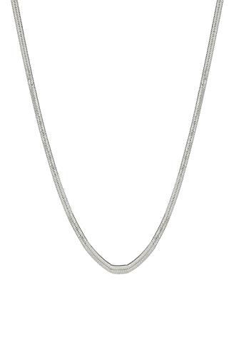 Single Snake Chain Necklace SILVER