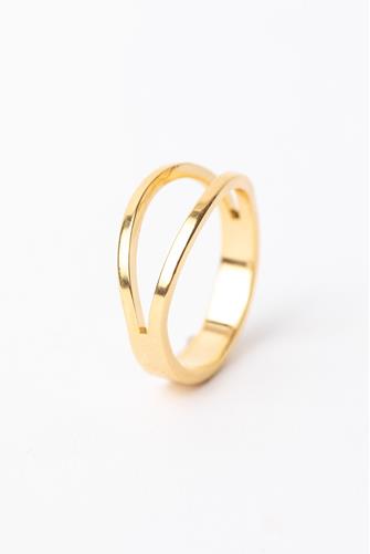 Duo Undone Ring GOLD