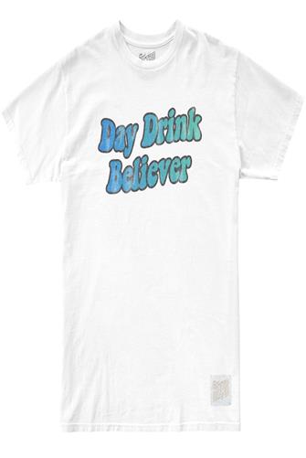 Day Drink Believer T-Shirt WHITE
