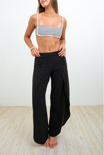 Whitney Wrap Pant BLACK